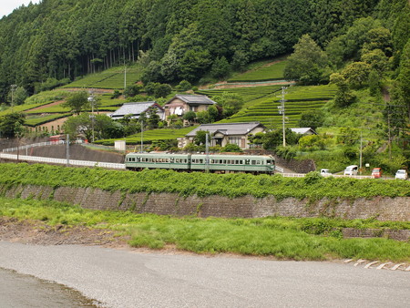 南海21000系普通 大井川鐵道塩郷駅周辺01