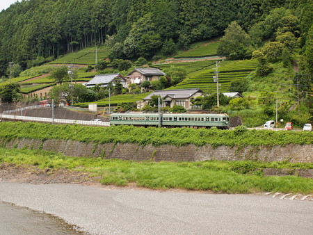 南海21000系普通 大井川鐵道塩郷駅周辺02
