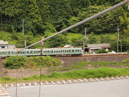 南海21000系普通 大井川鐵道塩郷駅周辺03