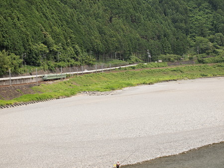 南海21000系普通 大井川鐵道塩郷駅周辺05