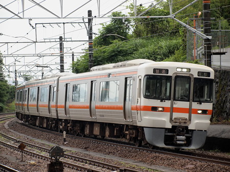 313系普通 東海道本線金谷駅02