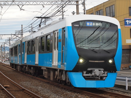 静岡鉄道A3000形 長沼~柚木