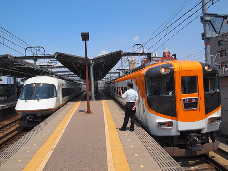 近鉄12400系回送 近鉄名古屋線八田駅03