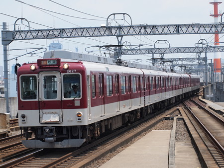 近鉄2600系急行 近鉄名古屋線八田駅01