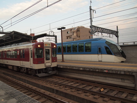 近鉄5200系急行 近鉄名古屋線八田駅03