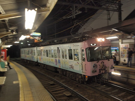 京阪600形 石山坂本線京阪膳所駅01