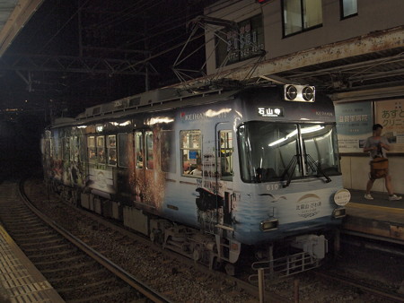京阪600形 石山坂本線京阪膳所駅05