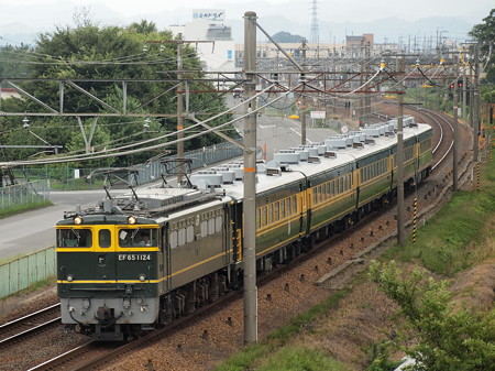 EF65 サロンカーなにわ婚活列車 東海道本線河瀬~稲枝01