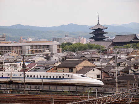 N700系のぞみ 東海道新幹線京都~新大阪03