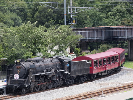 C62 SLスチーム号 京都鉄道博物館01