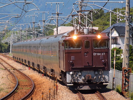 EF64 カシオペア 中央本線韮崎~塩崎01