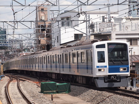 西武6000系Fライナー 東急東横線祐天寺駅