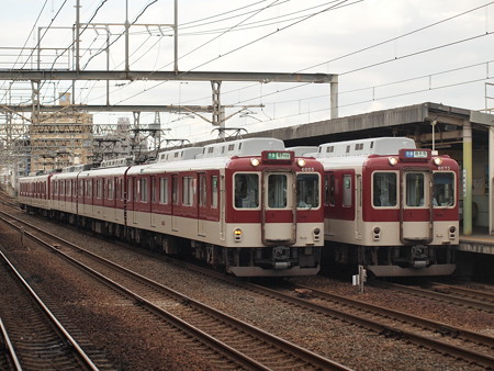 近鉄6020系準急 近鉄南大阪線今川駅01