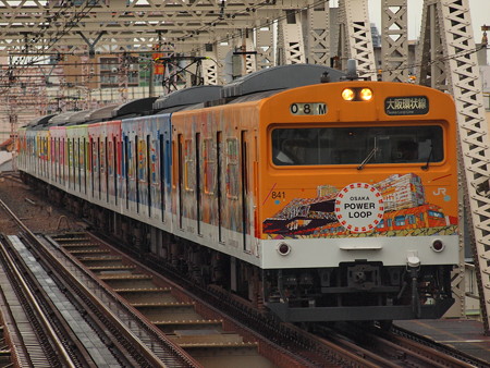 103系普通 大阪環状線大正駅01