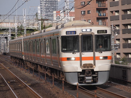 313系快速 中央本線鶴舞駅