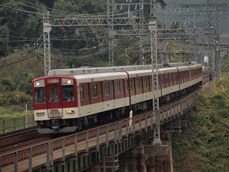 近鉄1400系急行 近鉄大阪線三本松~室生口大野03