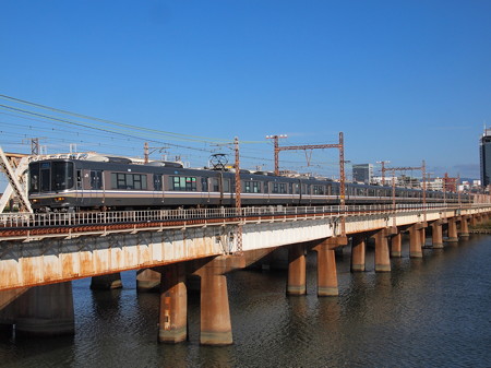 223系新快速 東海道本線新大阪~大阪02