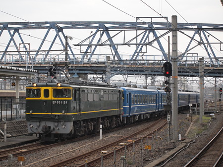 EF65 SL北びわこ回送 北陸本線米原駅