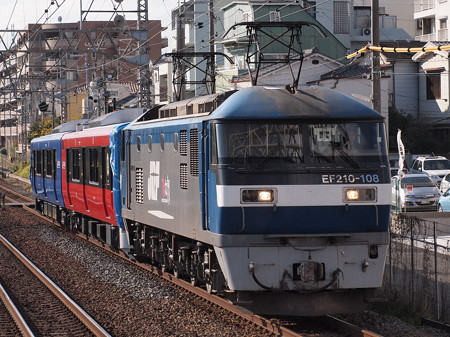 EF210 EV-E801系甲種東海道本線甲南山手駅01