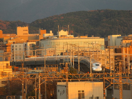 N700系のぞみ 東海道新幹線京都~新大阪02