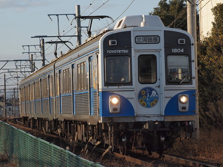 豊橋鉄道1800系 渥美線新豊橋~柳生橋