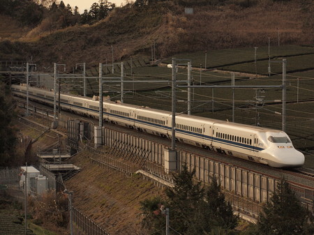 700系こだま 東海道新幹線掛川~静岡01