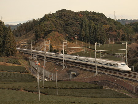 N700系のぞみ 東海道新幹線掛川~静岡04