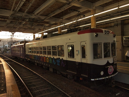 嵐電モボ101形 嵐電本線帷子ノ辻駅02