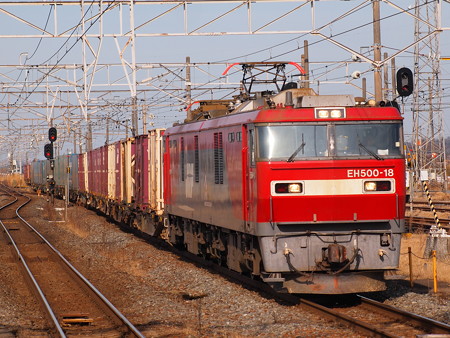 EH500貨物 東北本線小牛田駅01