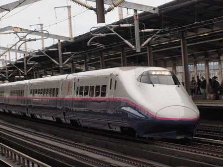 E2系やまびこ 東北新幹線那須塩原駅