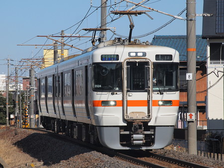 313系快速 関西本線富田~富田浜01