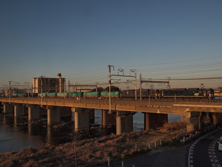 EF64貨物 東海道本線枇杷島~名古屋