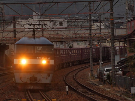 EF210貨物 東海道本線石山駅