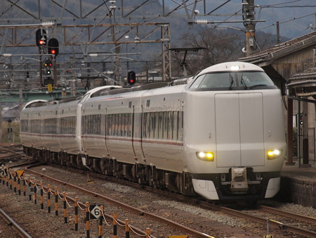 287系特急きのさき 山陰本線豊岡駅