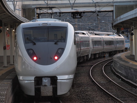 289系特急こうのとり 山陰本線城崎温泉駅