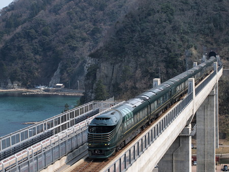 トワイライトエクスプレス瑞風 山陰本線鎧~餘部08