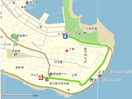 マリンパーク御前崎→B＆G財団
