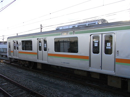 209系八高線(高麗川駅)