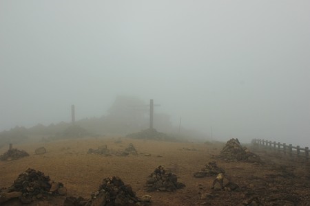 蔵王 山の天気はすぐに変わる