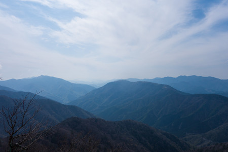 四国の山々
