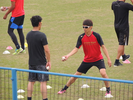 岡田俊哉選手。