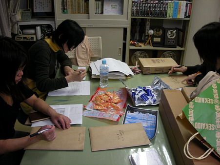 非戦を選ぶ演劇人の会の作業の日