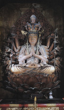 壷阪寺本尊 十一面観音坐像
