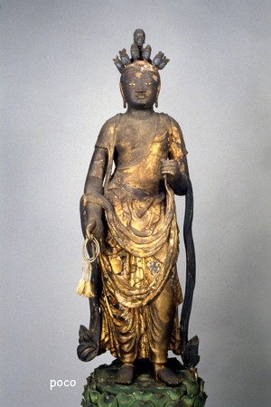 余呉町坂口 菅山寺里坊弘善館 十一面観音立像I 菅山寺