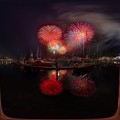 2016年7月24日　熱海海上花火大会 360度パノラマ写真