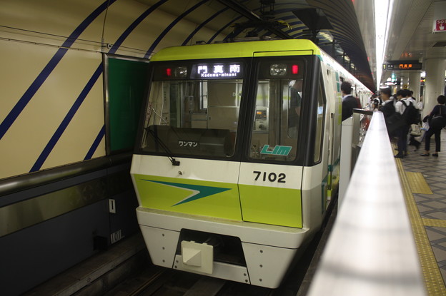 大阪市営地下鉄長堀鶴見緑地線70系7102F