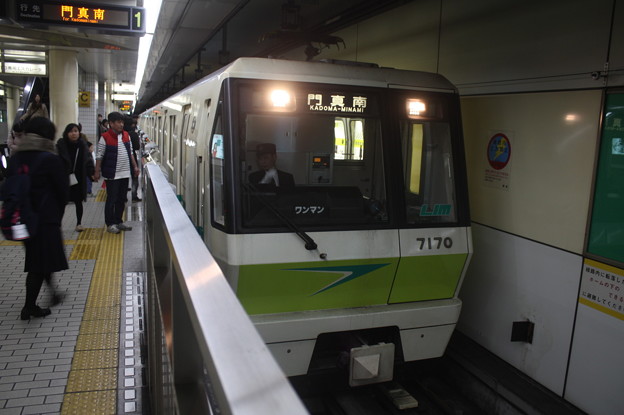 大阪市営地下鉄長堀鶴見緑地線　70系7120F