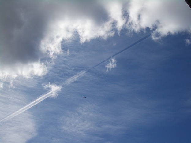 消滅飛行機雲 写真共有サイト フォト蔵