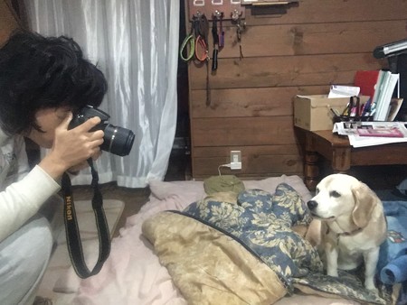 デジイチを楽しんでいる親バカ(←これ、自撮りっす)