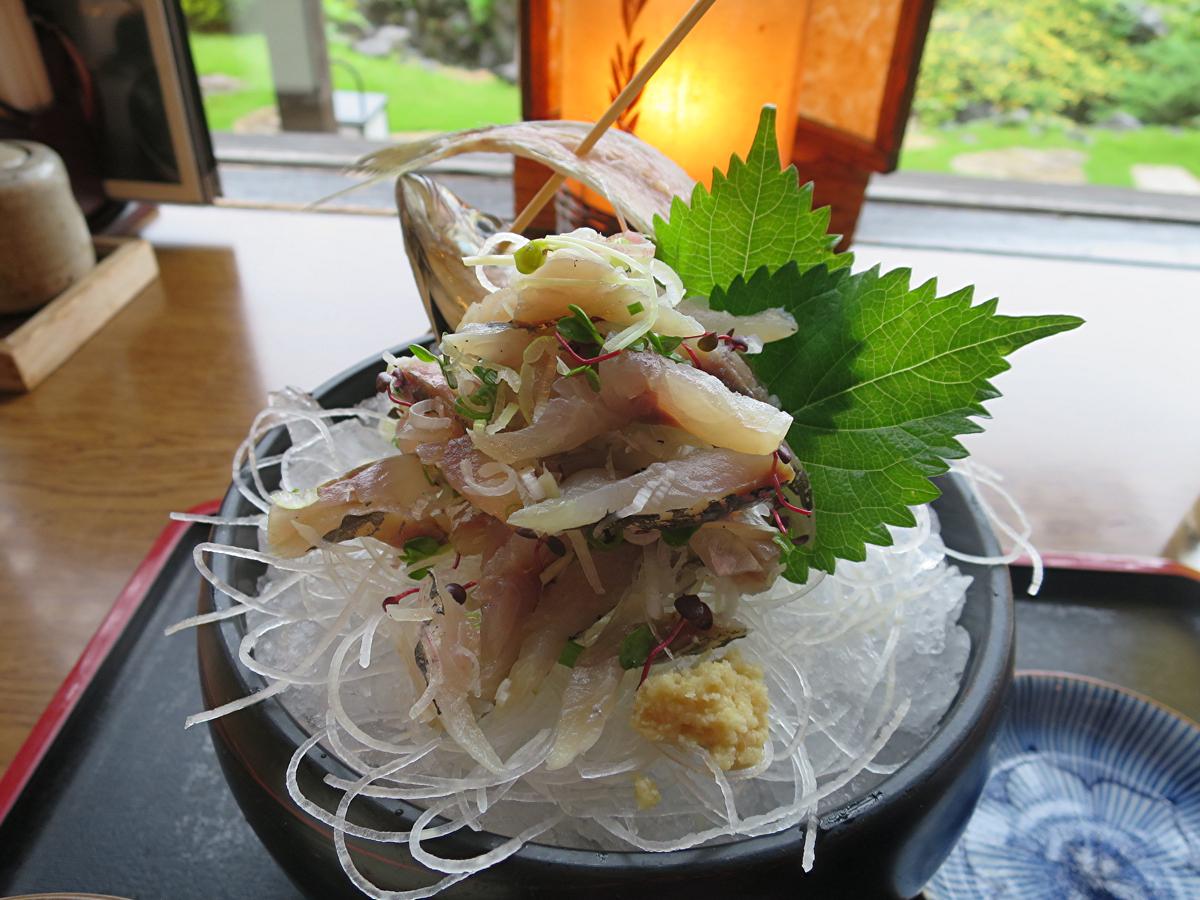 鰺のたたき